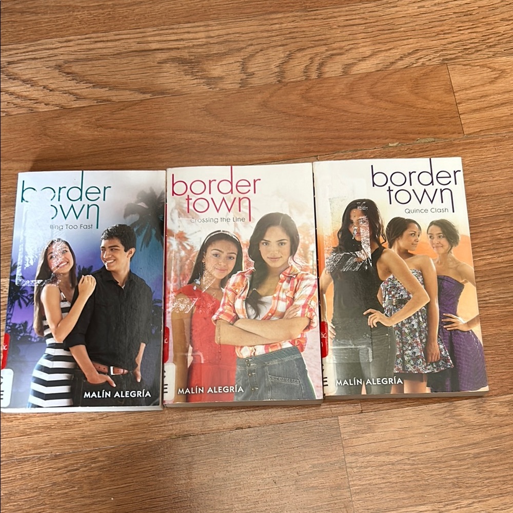 Border Town Book Series by Malin Alegria